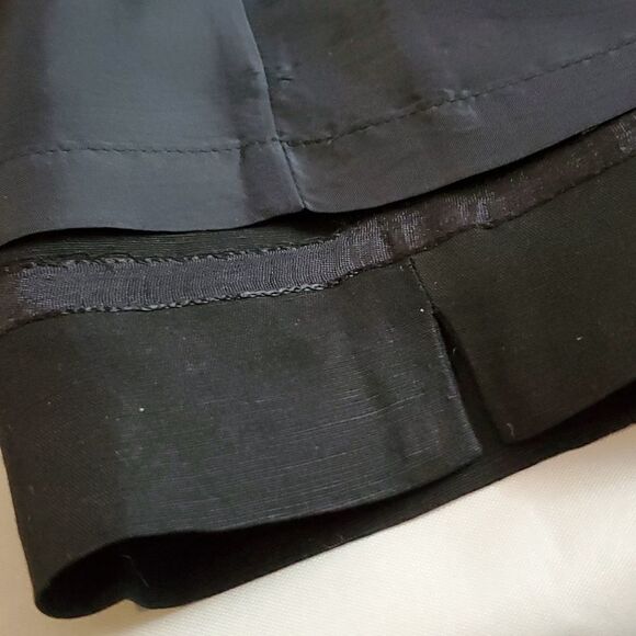 EDDIE BAUER/SLIM TROUSER TALL, NEW, BLACK SIZE 14, WOMEN'S, LINEN - Picture 12 of 12